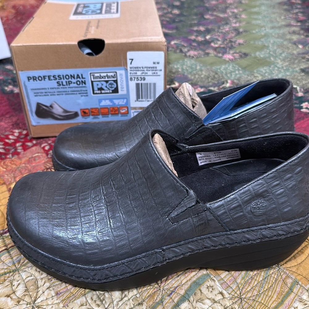 New with Tag Timberland pro series slip on size 7